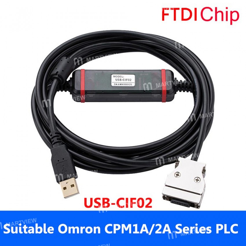 usb cif02-data-download-communication-cable-suitable-for-omron-plc-programming-cable-4