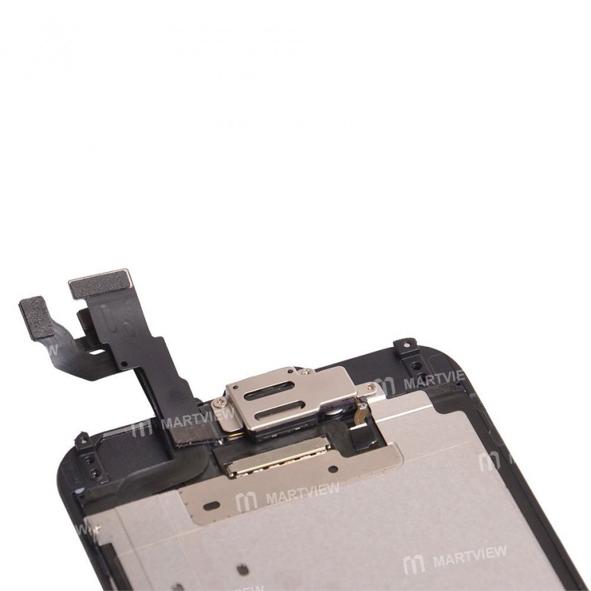 Replacement OEM iPhone 6 LCD with spareparts home button earphone camera etc black