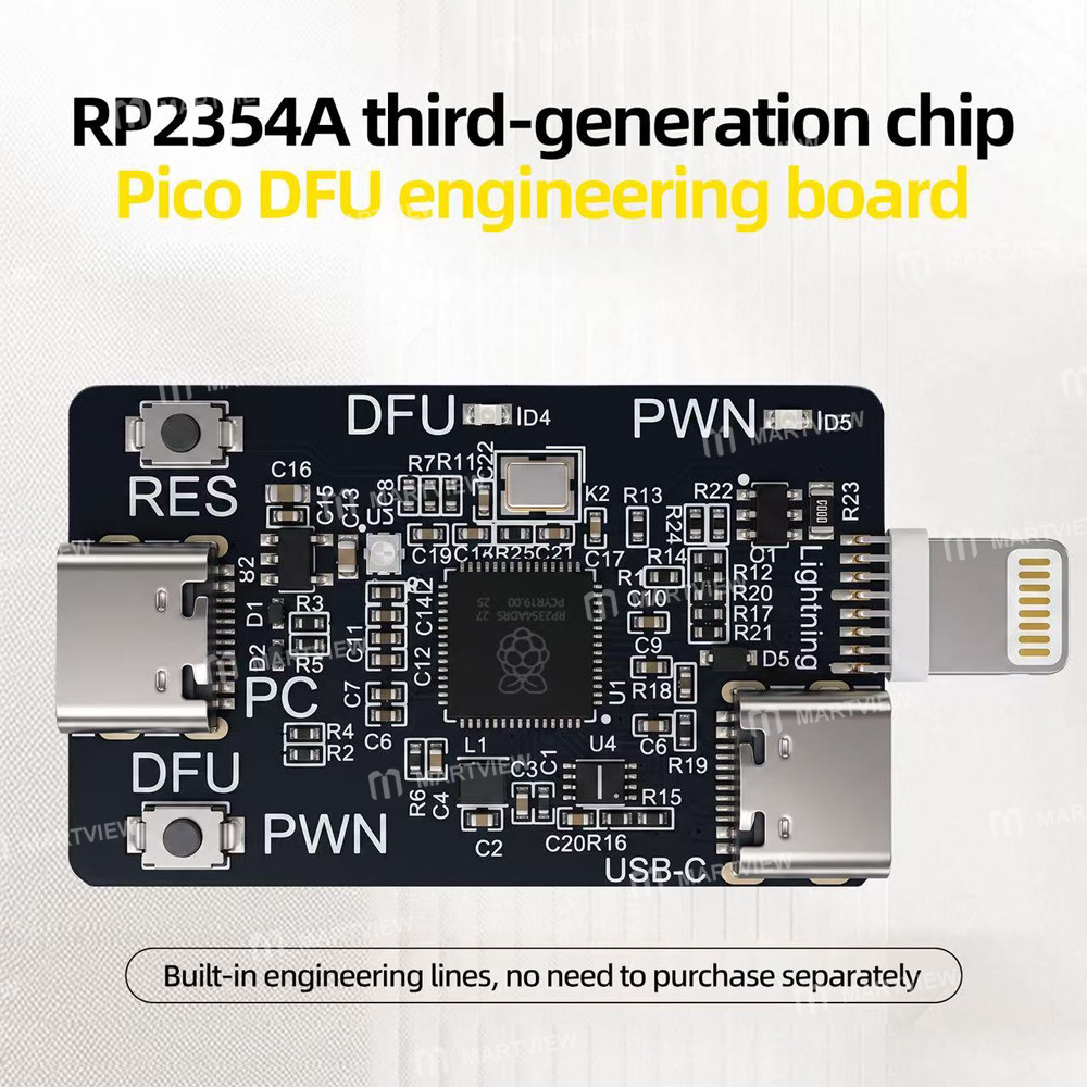 rp2354a third-generation-chip-pico-dfu-engineering-board-for-iphone-entering-dfu-pwn-mode-2