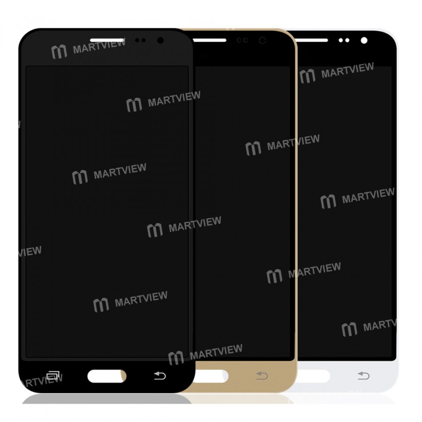 TFT LCD Display Touch Screen Digitizer Assembly Replacement for Samsung Galaxy J3 2016 J320F - Black