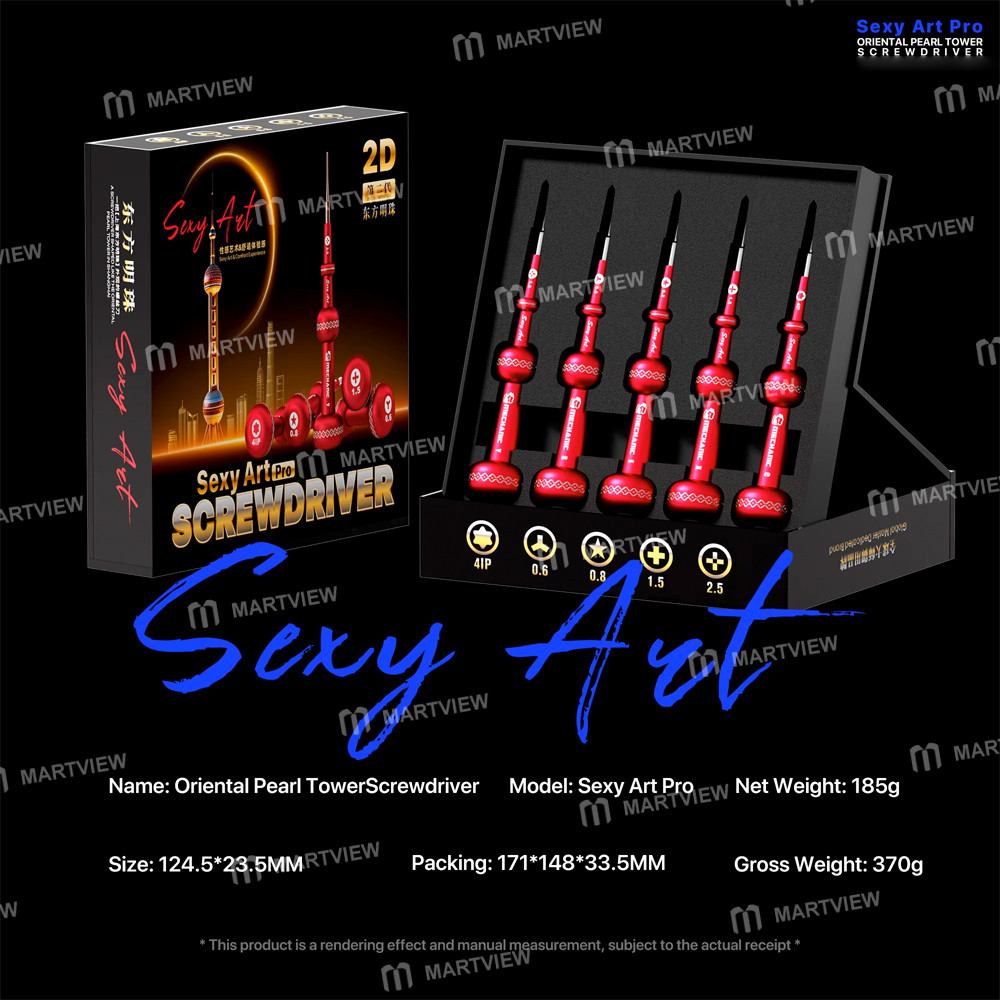 mechanic sexy-art-pro-oriental-pearl-tower-2d-screwdriver-set-compatible-with-iphone-17-series-9