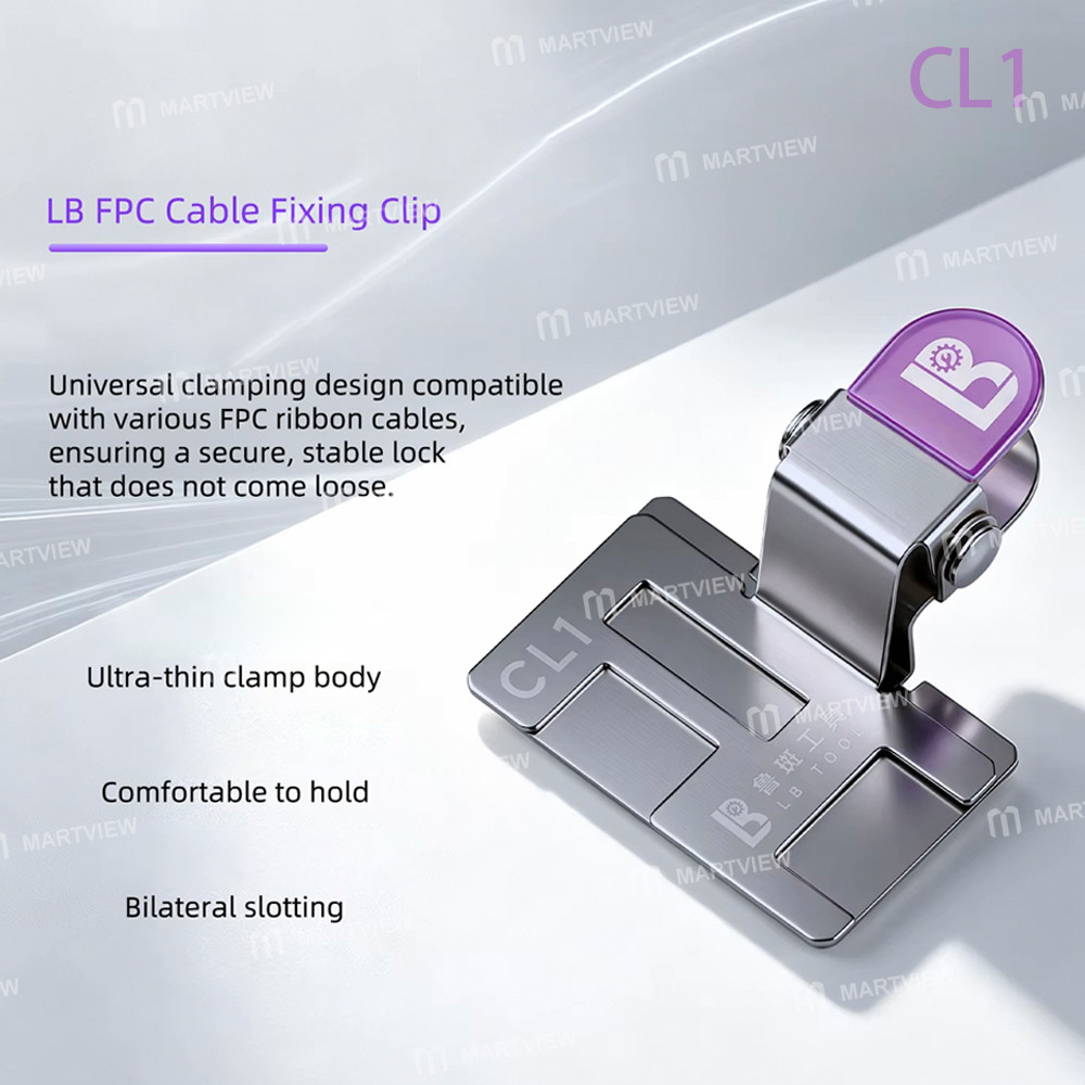 lb tool-cl1-fpc-cable-fixing-clip-for-fpc-cable-pcb-soldering-repair--2pcs-2