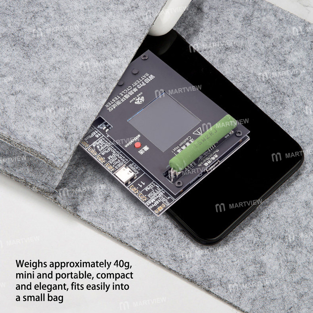 oss team-w10-pro-mobile-phone-battery-cycle-tester-compatible-with-iphone-11-to-16-series-7
