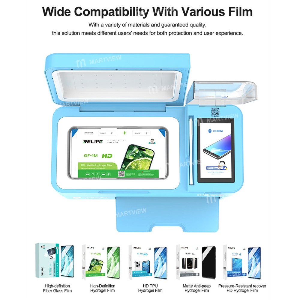 sunshine c3-mix-ultra-129-inch-smart-vacuum-auto-positioning-cutting-laminating-machine-with-uv-curi