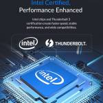 Orico TB3-S3 15-in-1 4K HDMI Thunderbolt 3 40Gbps Type-C Multi-function Docking Station