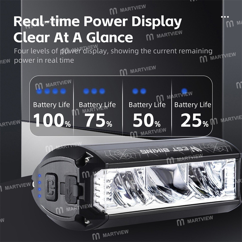 west biking-1750-lumen-aluminum-alloy-usb-rechargeable-road-bike-handlebar-light-10