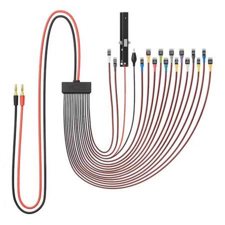 YCS-D03 16-in-1 Charging Boot DC Power Detection Cable for iPhone 8 to 17Pro Max / Various Android