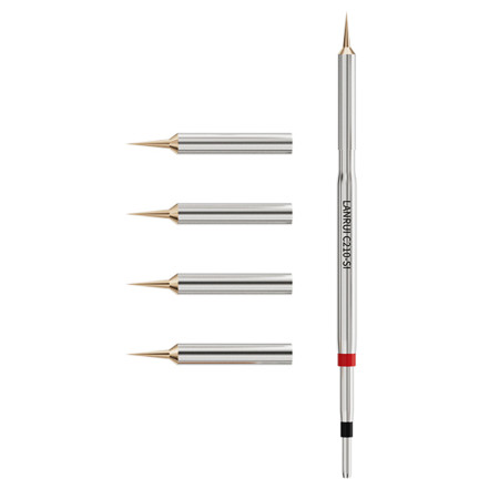 Lanrui S01 C210-SI Soldering Iron Tip with 5Pcs Ultra Sharp Needles for Screen / Motherboard Flying Wire