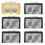 WL A6 A7 A8 A9 A10 A11 A12 CPU NAND Baseband Reballing Stencil Net Platform Positioning Plate Magnet