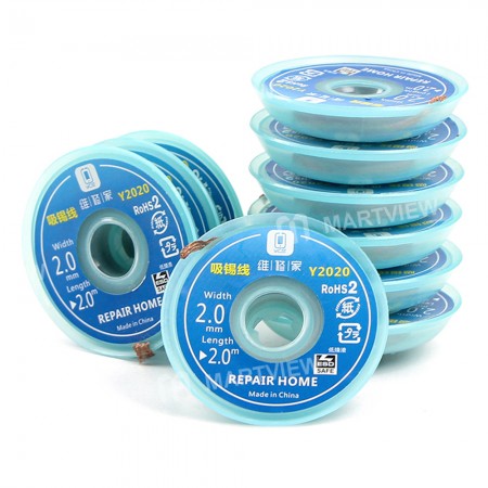 2.0M High-Quality BGA Desoldering Soldering Sucking Line for Mobile Phone Repair - 10Pcs