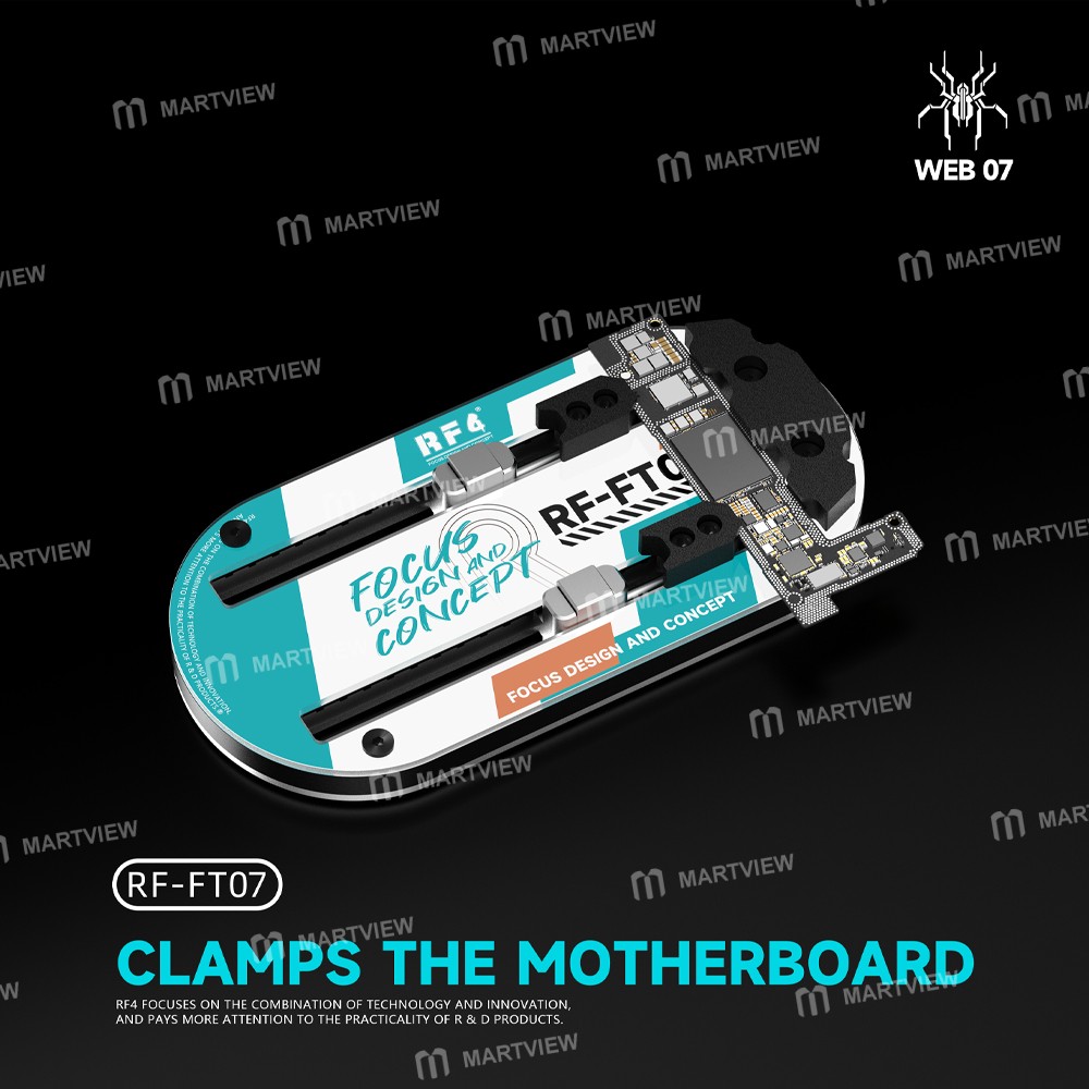 rf4 rf-ft07-dual-axis-high-temperature-reinforced-glass-motherboard-repair-fixture-5
