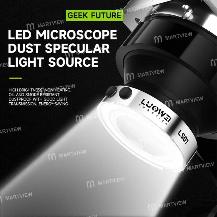 luowei geek-future-26-led-microscope-light-source-support-binocular-trinocular-microscopes-3
