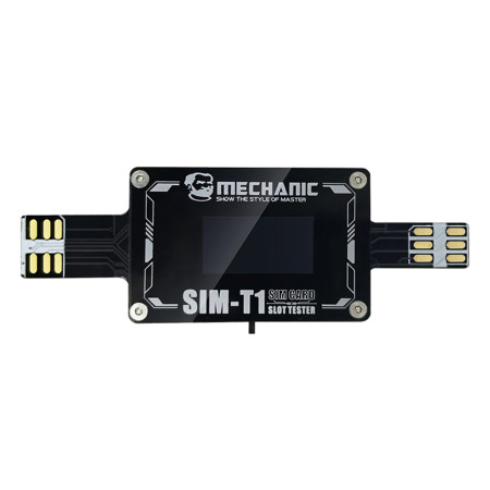 Mechanic SIM-T1 HD Digital Display SIM Card Slot Fault Tester for iPhone 14 to 17PM / Android Phones