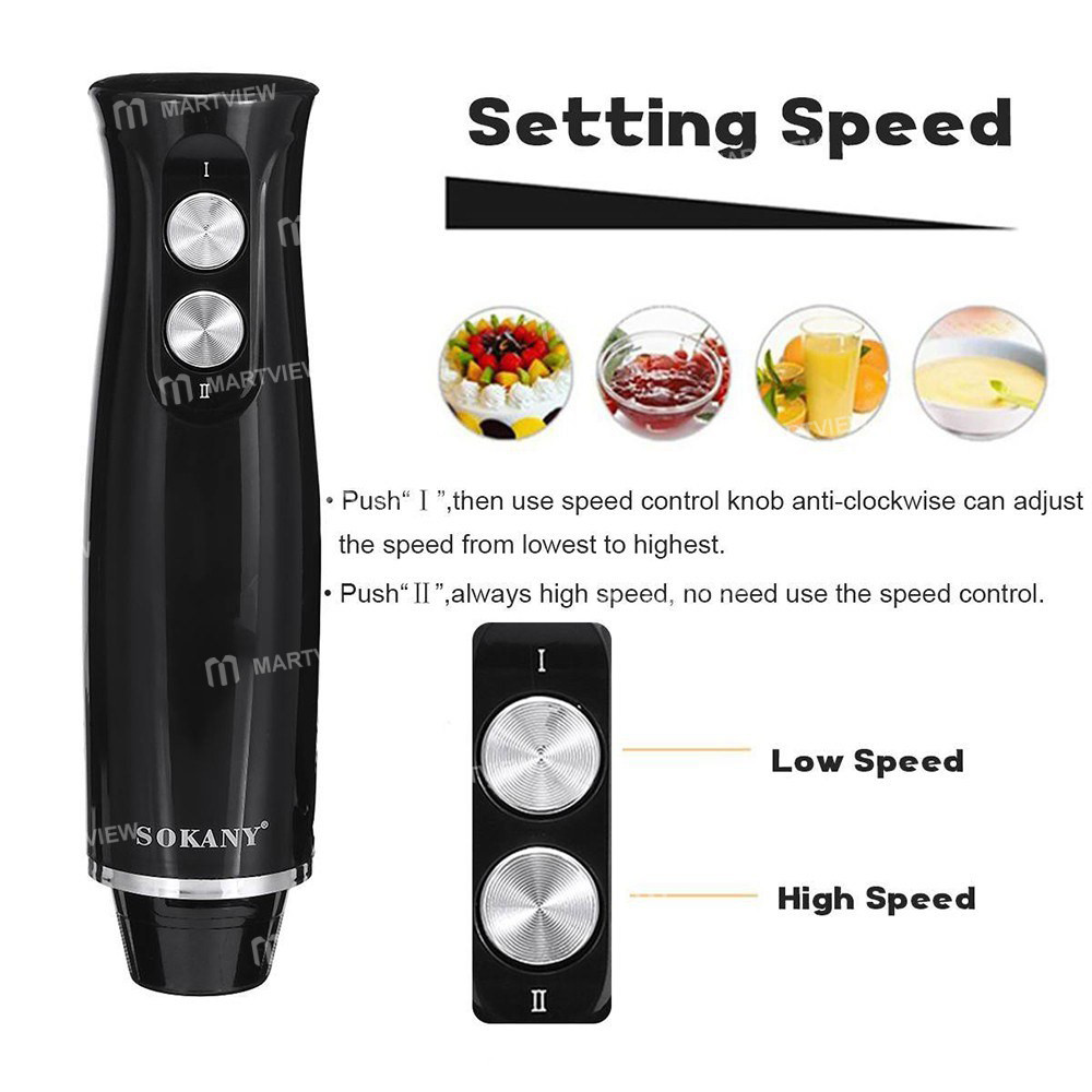 sokany 1710-4-4-in-1-immersion-hand-blender-set-500w-2-variable-speeds-stainless-steel-handheld-blen