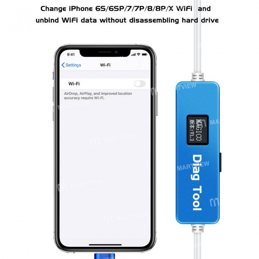 Magico Diag DUF Enter Purple Screen Mode Tool for iPhone iPad - Malaysia