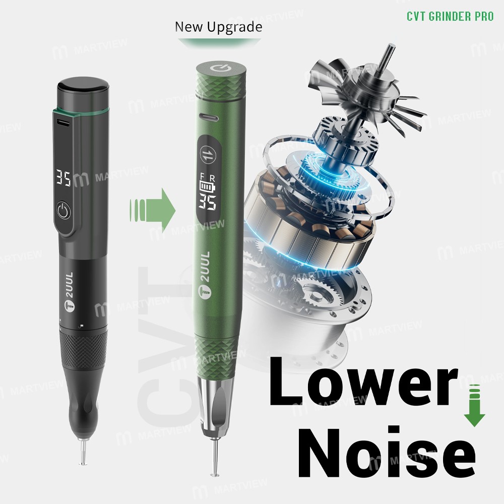 2uul da85-cvt-pro-coreless-motor-grinder-with-10pcs-da82-grinding-heads-for-phone-repair-4