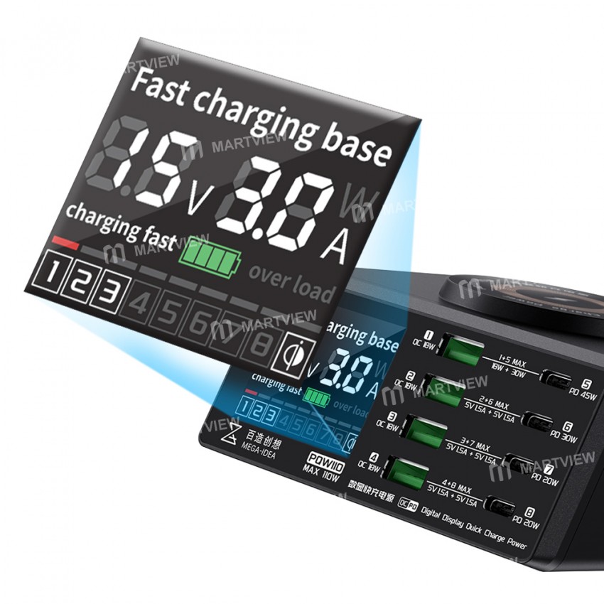 mega idea-multi-port-digits-display-desktop-usb-quick-charger-2