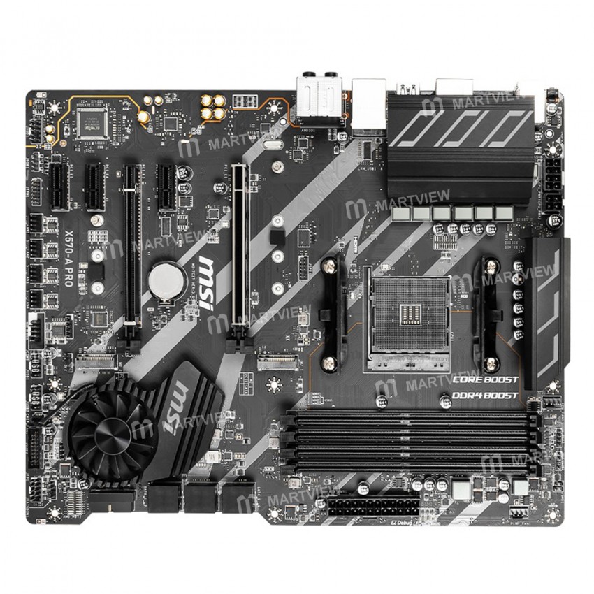 MSI PRO X570-A Pro Computer Motherboard Supports CPU5800X / 5600X / 5900X / 3700X (AMD X570 / Socket
