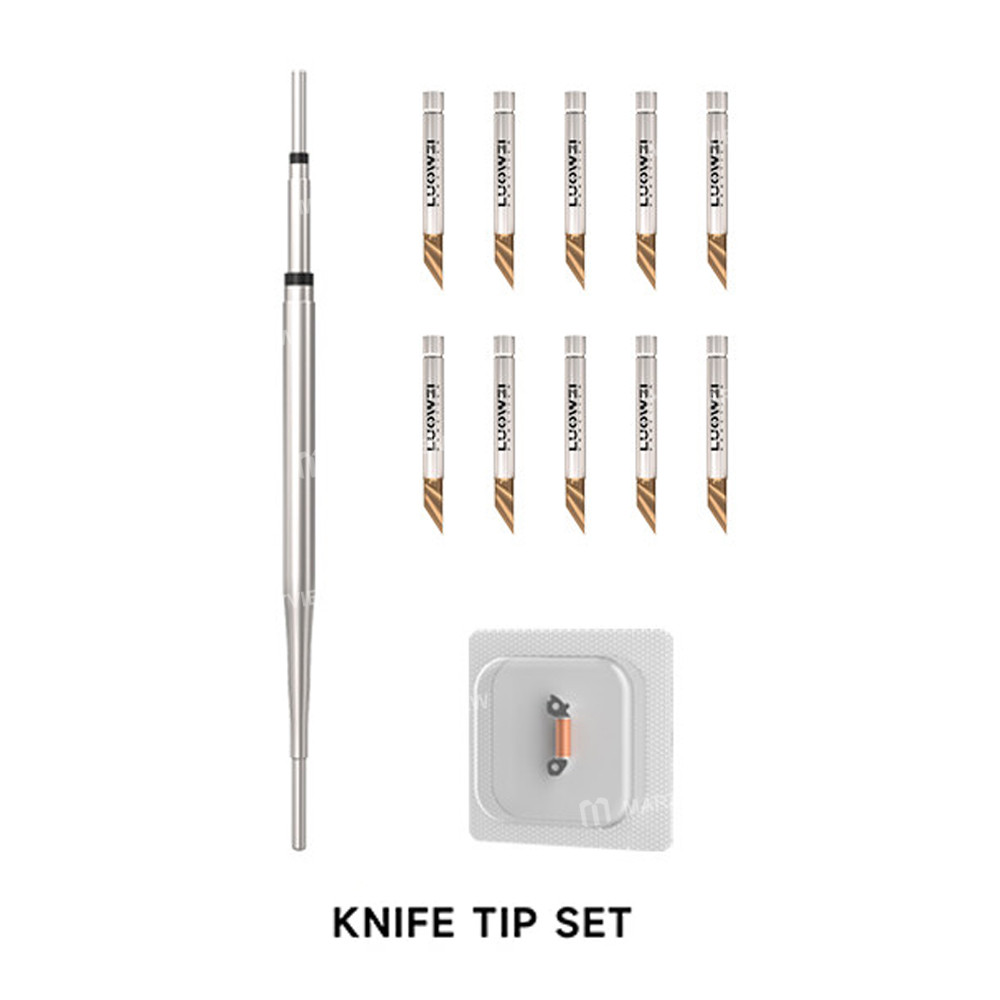 luowei lw-c210-soldering-iron-tip-with-10pcs-ultra-sharp-needles-for-screen-motherboard-flying-wire-