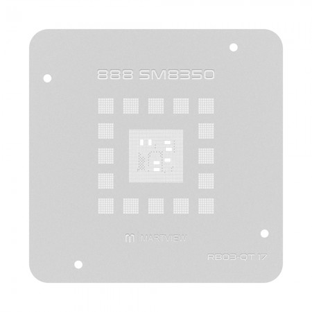 Martview RB03-QT17 CPU BGA Reballing Stencil for Qualcomm Snapdragon 888 SM8350