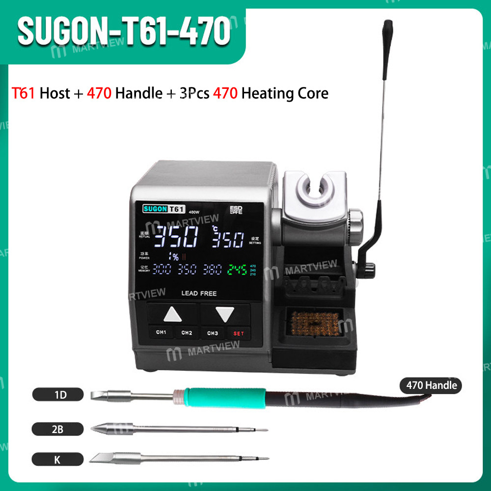 sugon t61-400w-smd-constant-temperature-soldering-station-compatible-with-210-245-470-handle-3