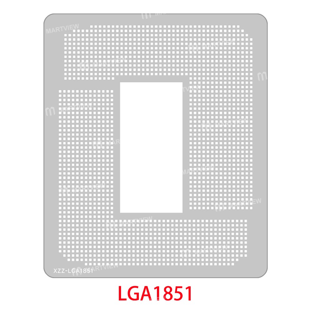 xzz motherboard-cpu-socket-bga-reballing-stencil-for-intel-lga-series-amd-am-series-7