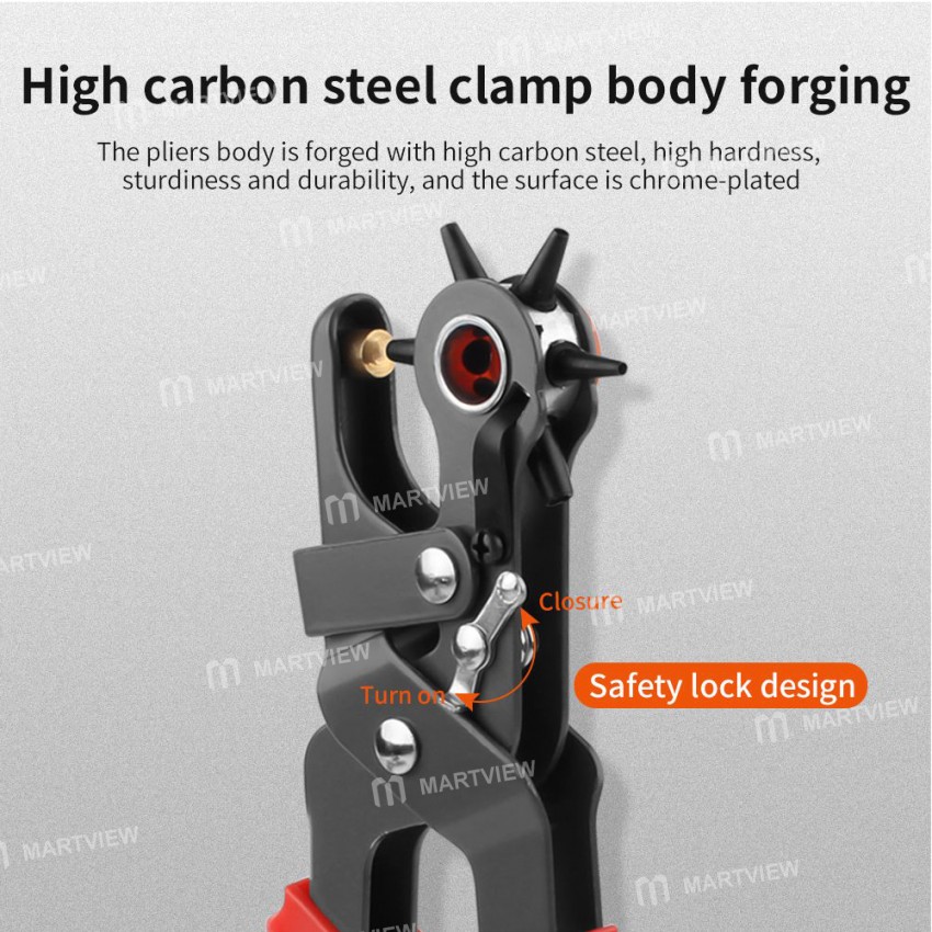 Luxianzi Household Leather Armor Manual Control Punch Plier
