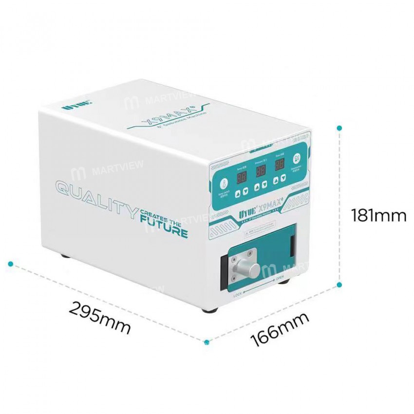uyue x9max-s-silent-version-8-inch-bubble-remover-machine-for-phones-curved-and-flat-lcd-screen-1