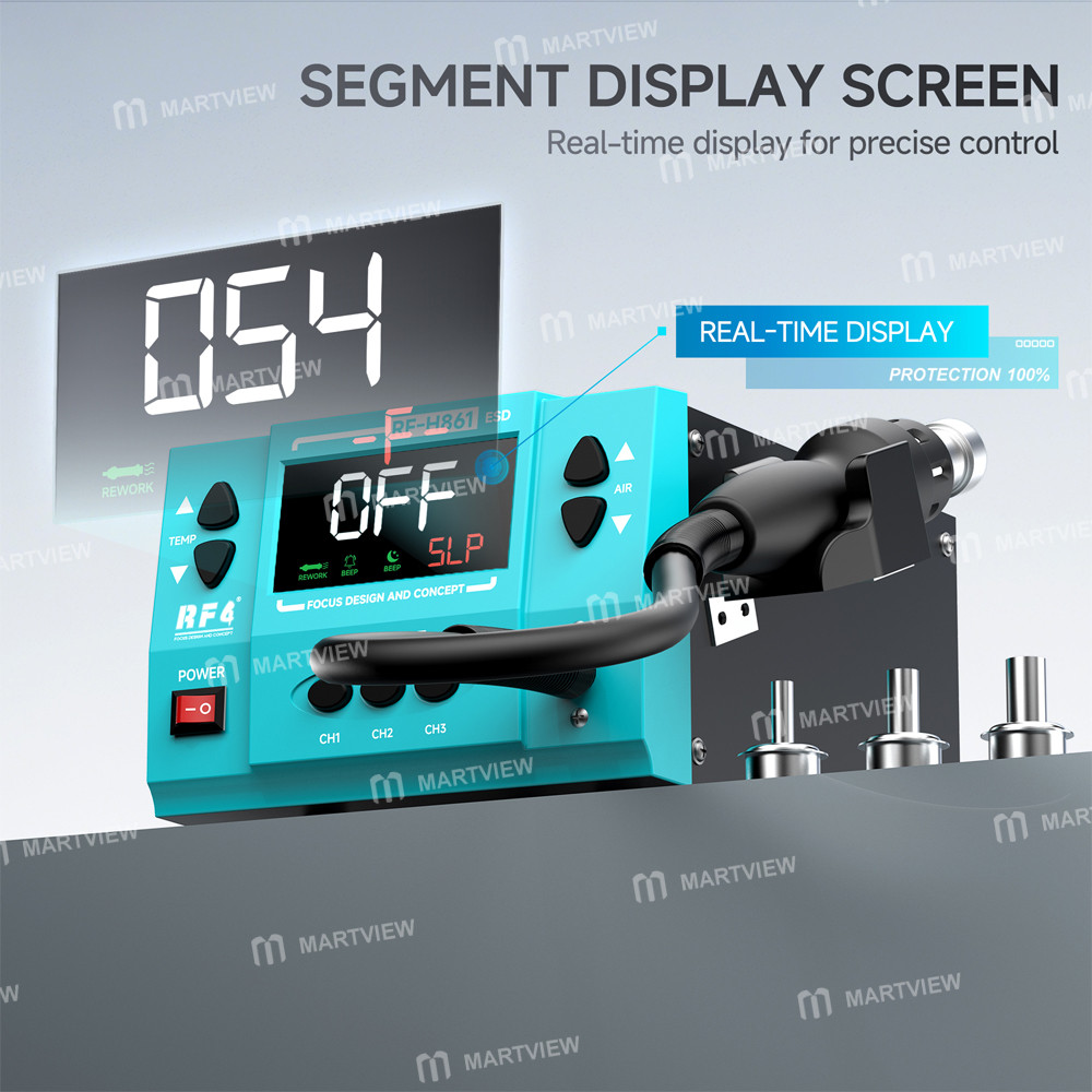 rf4 rf-h861-intelligent-spiral-air-outlet-digital-display-hot-air-gun-desoldering-rework-station-6
