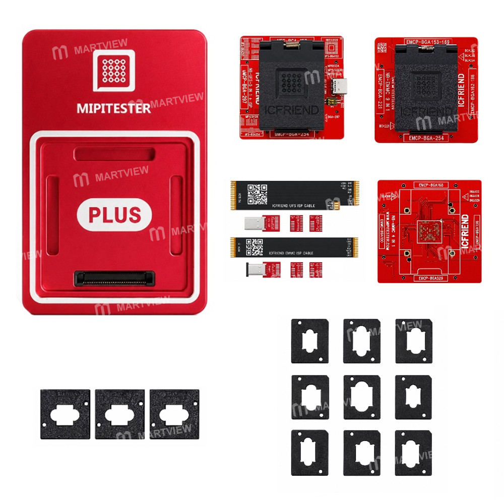 mipi plus-box-nb-ufs-5in1-254-153-297-adapter--nb-emmc-13-in-1-adapter--4-in-1-pcb-board--isp-cable-