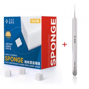 Sponge with Tweezers