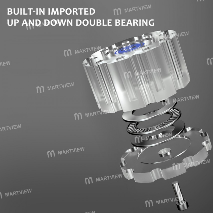 Mechanic R10 Double Bearing 360° Rotating Porous Crystal Storage Box Fits Most Screwdrivers Tweezers