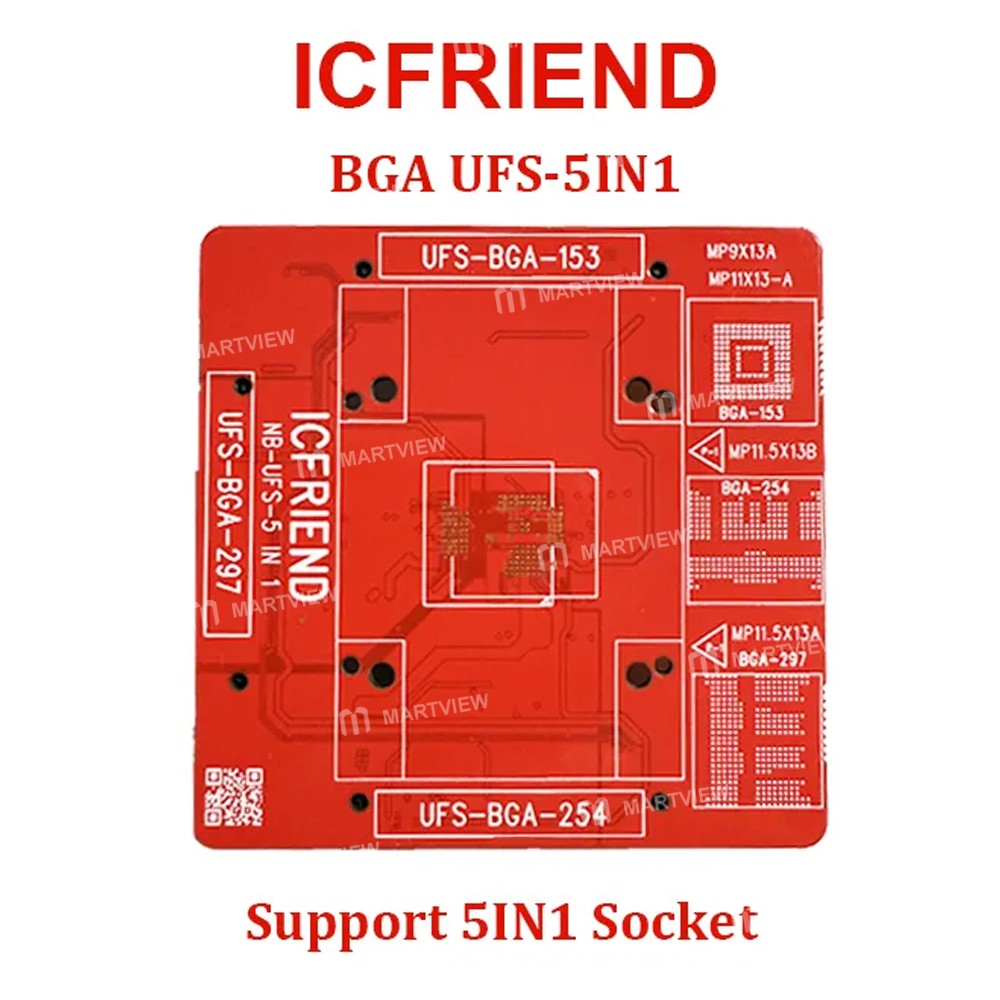 icfriend bga-ufs-5-in-1-base-board-support-5-in-1-socket-2