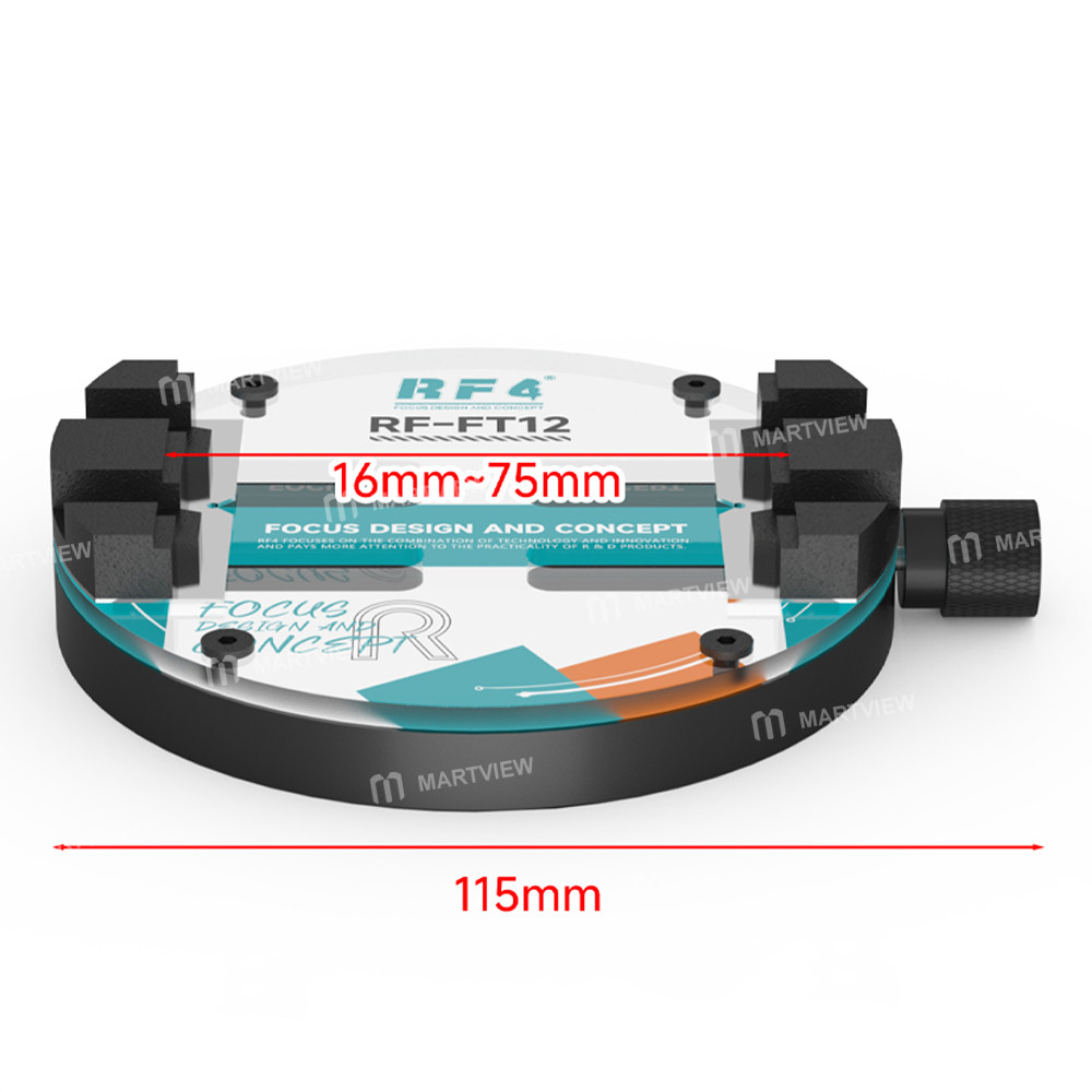 rf4 rf-ft12-single-knob-single-axis-ring-shaped-tempered-glass-motherboard-repair-fixture-5