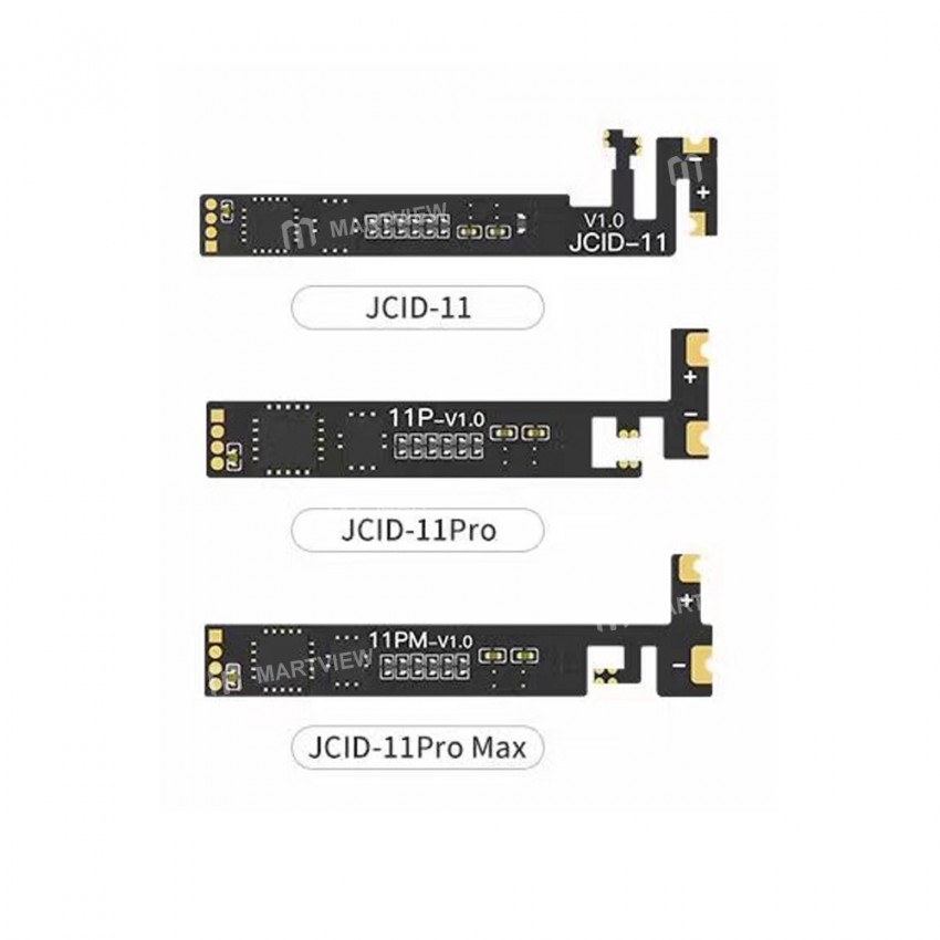 JCID iPhone 11 to 13Pro Max Built-in Integrated Battery Repair Row Cable for JC V1SE Programmer