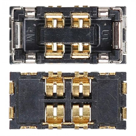 J3500 4-Pin Wireless Charging Coil FPC Connector Compatible for iPhone 8 / 8 Plus - 2Pcs