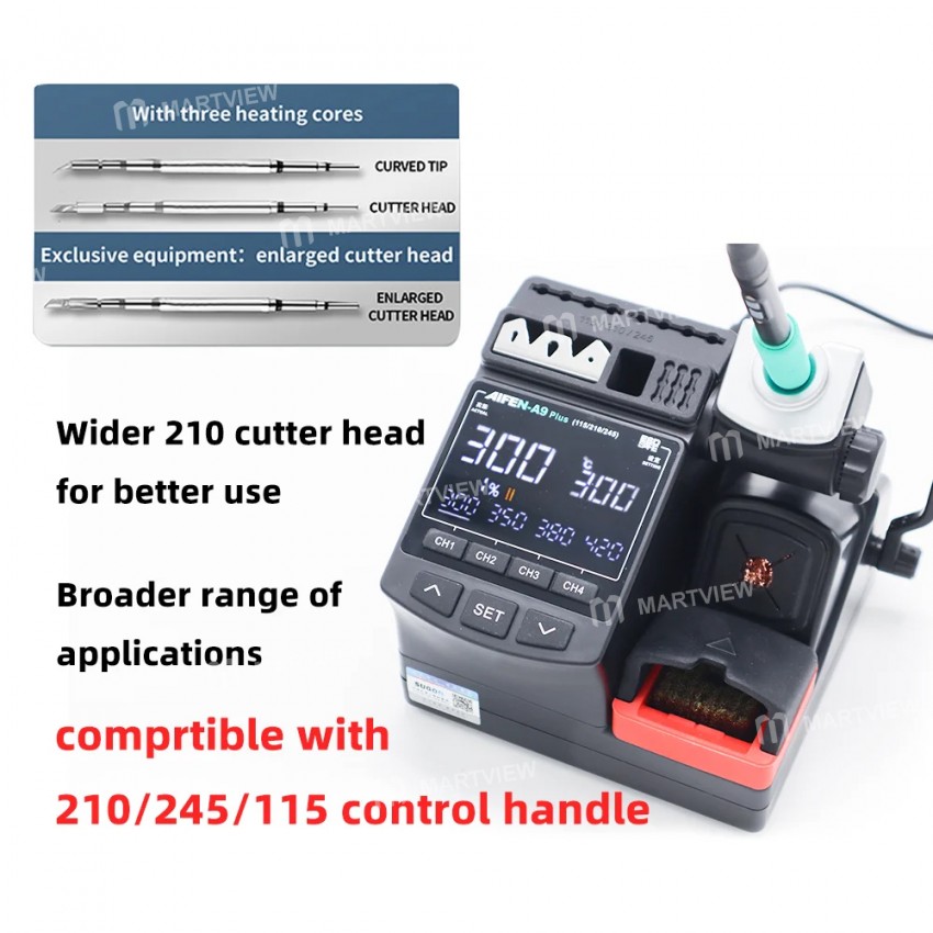 aifen a9-plus-control-temperature-soldering-station-compatible-t210-t245-t115-handle-7
