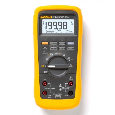 Fluke 87V Max 1000V Four-and-a-Half Digit High-Precision Digital Multimeter with Three-Proof Design (Pre Order 3-5 Days)
