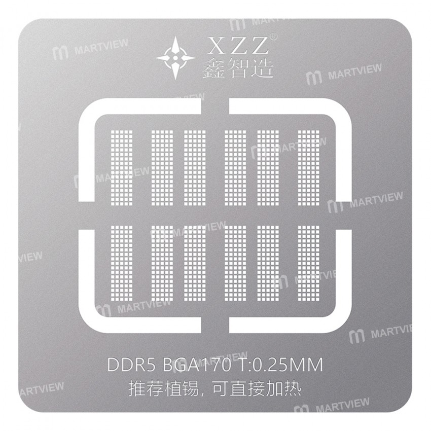 xinzhizao ddr5-ddr5x-ddr6-memory-particle-chips-magnetic-bga-reballing-tin-planting-platform-7