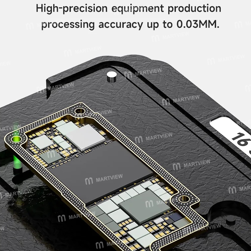 mechanic 251-middle-layer-tin-planting-bga-reballing-platform-set-for-iphone-x-to-16pro-max-5
