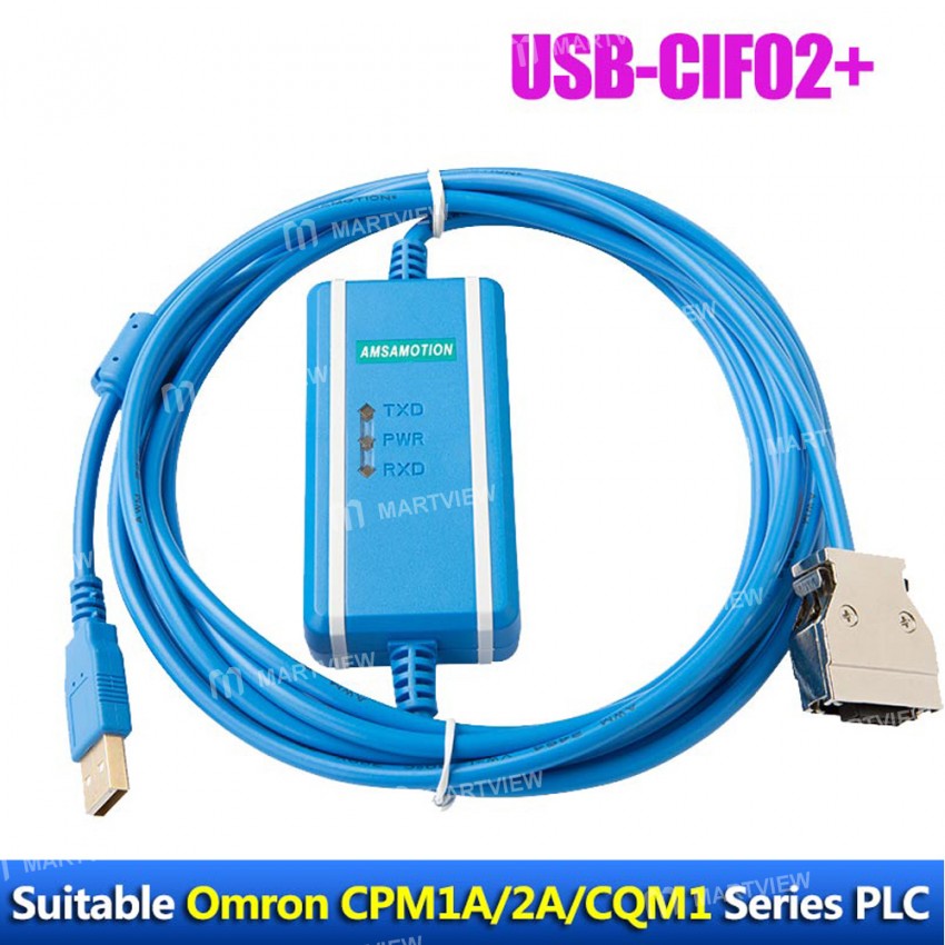 usb cif02-data-download-communication-cable-suitable-for-omron-plc-programming-cable-6