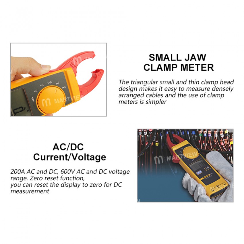 Fluke 362 AC / DC Portable High Precision Clamp Multimeter with Digital Display