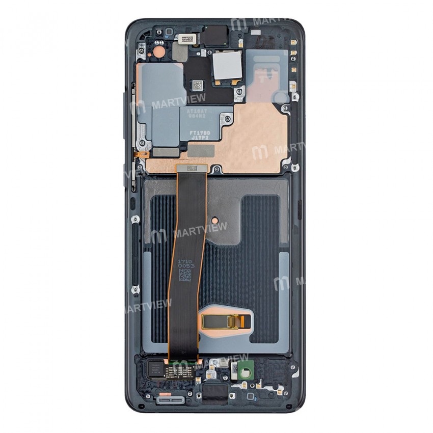 Replacement oled LCD display touch screen digitizer assembly with frame for samsung galaxy s20 ultra
