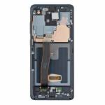 Replacement oled LCD display touch screen digitizer assembly with frame for samsung galaxy s20 ultra
