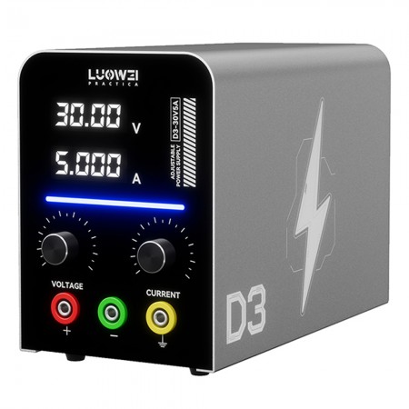 Luowei D3 30V / 5A Regulated Adjustable Digital DC Power Supply for Mobile Phone Repair