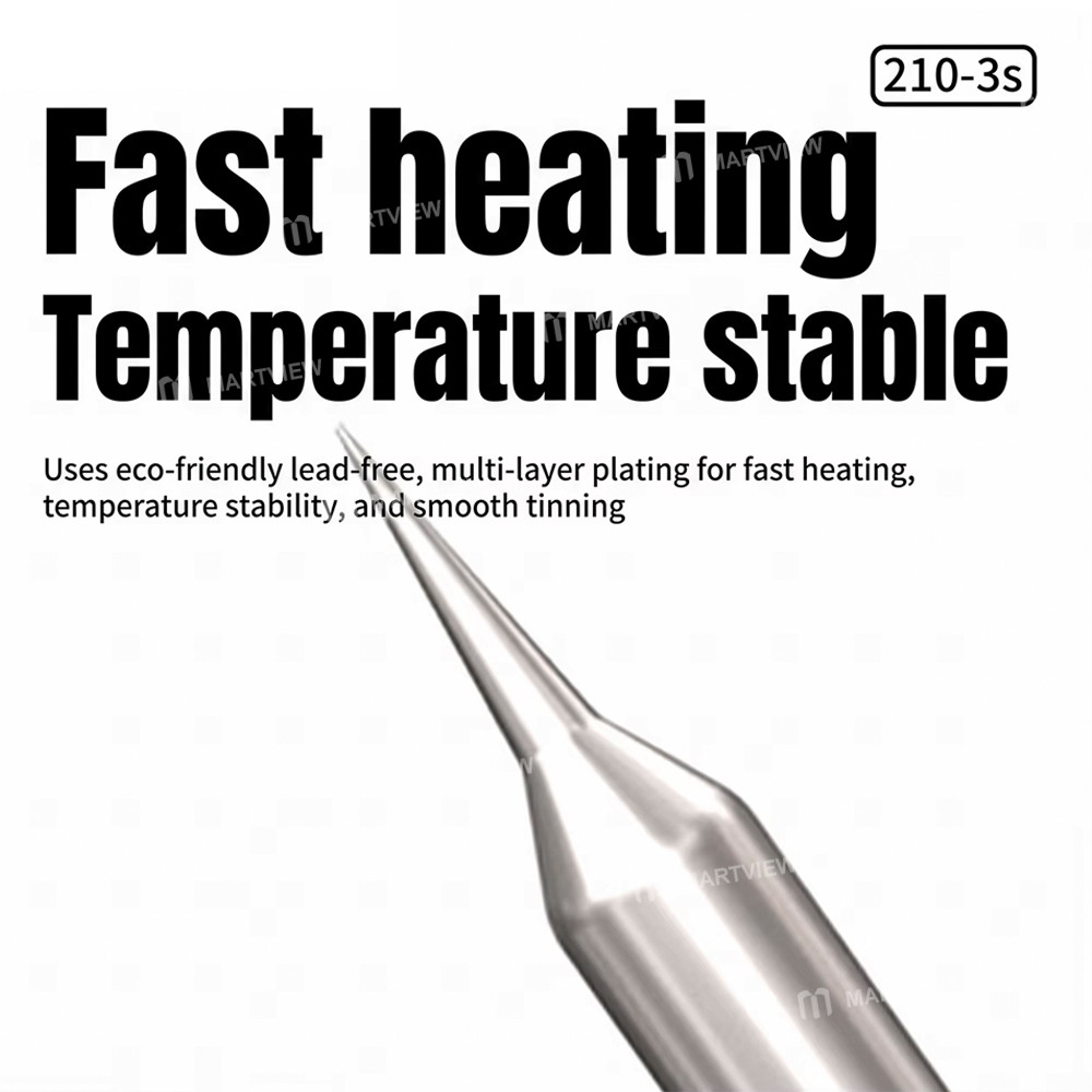 luowei 210-3s-lead-free-heating-core-with-3pcs-replacement-head-for-pcb-soldering-repair-5