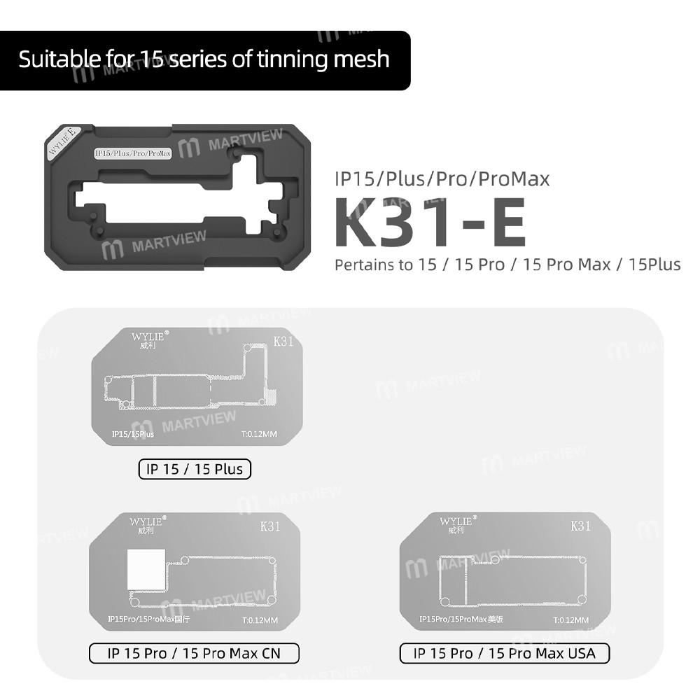 wylie wl-k31-012mm-motherboard-middle-layer-planting-tin-platform-set-for-iphone-x-to-17pro-max-11