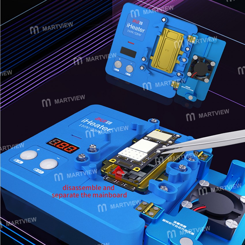 aixun iheater-pro-3rd-gen-intelligent-desoldering-heat-platform-for-iphone-x-to-13pro-max-12