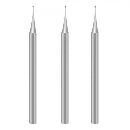 Jitongxue JS-03 2.35mm Diameter Spherical Straight Needle Laminate Grinding Heads