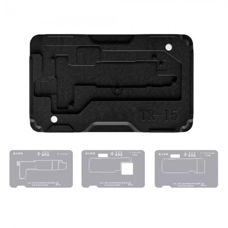 XinZhiZao Middle Layer Motherboard Reballing Platform with Stencil for iPhone 15 Series